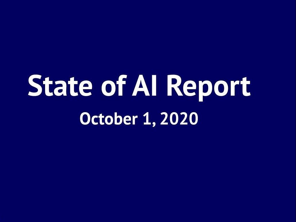 State of AI Report 2020